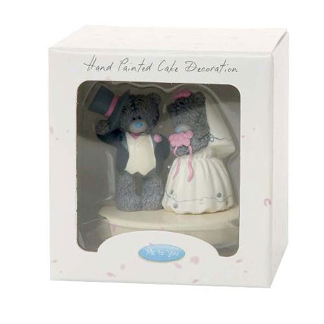 Me to You Bear Hand Painted Wedding Cake Decoration £5.99